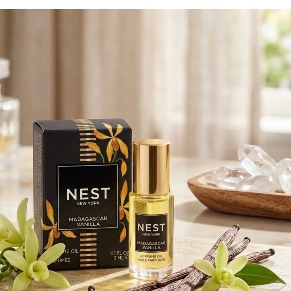 NEST New York MADAGASCAR VANILLA Perfume Oil 3 mL - NEW in Box